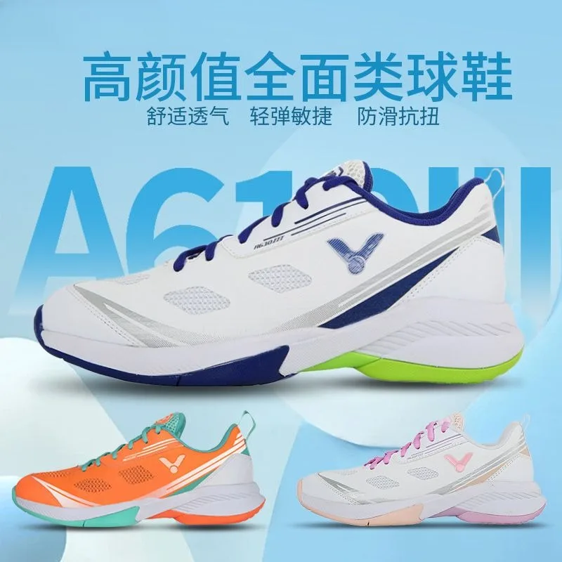 

Professional Badminton Shoes Men's and Women's Sports Shoes Shock-absorbing Table Tennis Shoes Breathable Non-slip Tennis Shoe