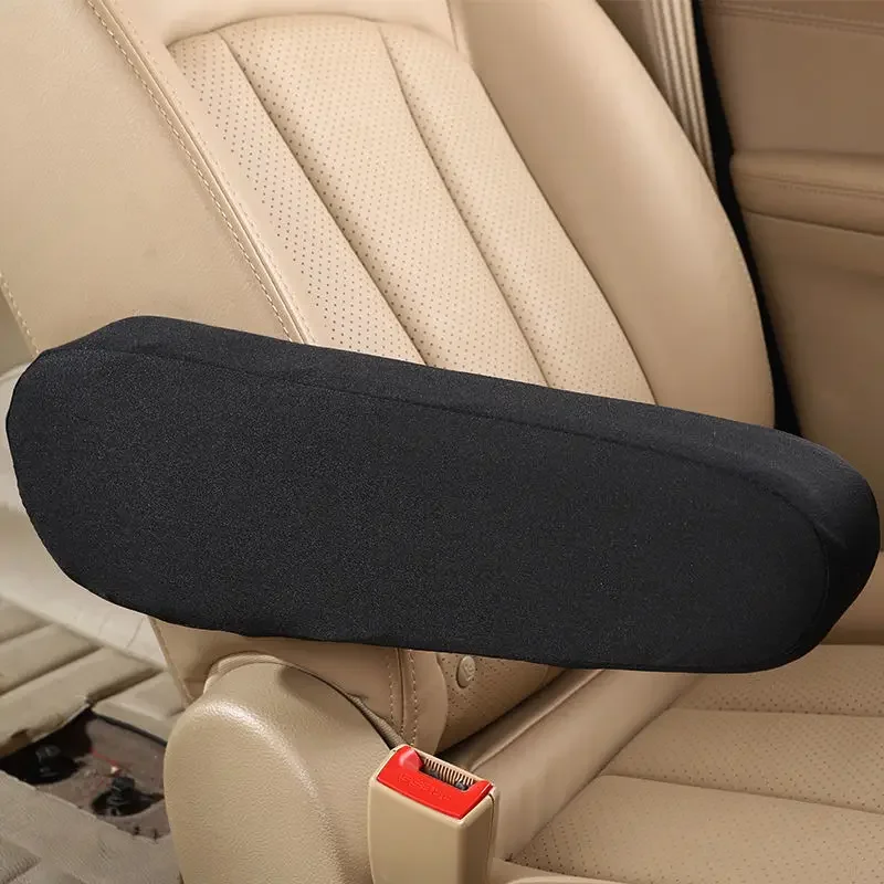 1 Pair Car Armrest Cover Elasticity Cloth Fabric Car Centre Console Armrest Protector Universal for Car Seats