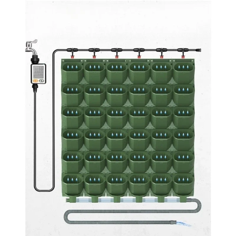 

Intelligent plant wall irrigation system, a complete set of simple automatic garden drip irrigation sets