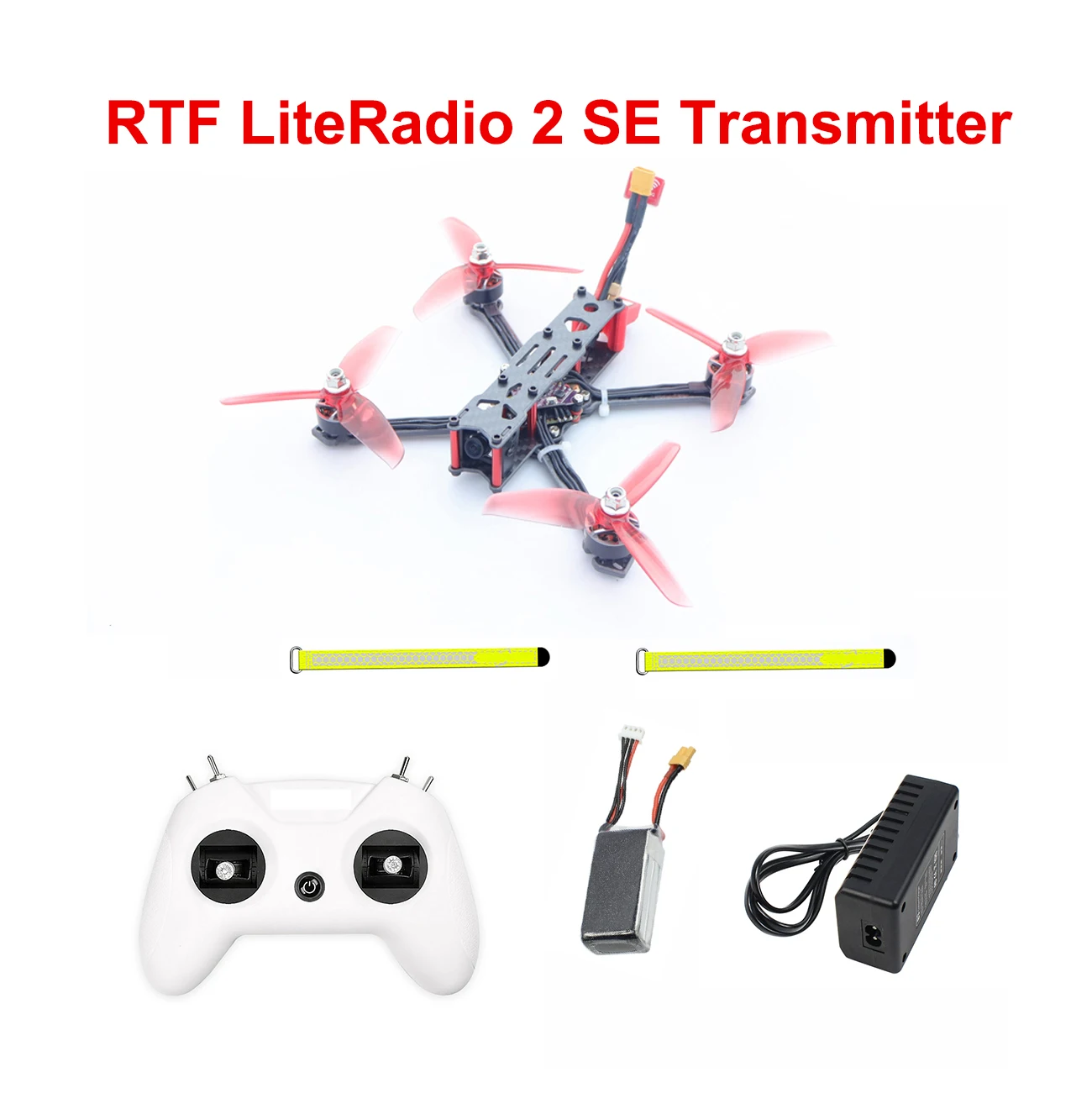 

JMT DIY F4 X1 4-дюймовый RTF 1507 2700KV Бесщеточный двигатель 1200TVL Камера 1,8 мм с LiteRadio SE Радиопередатчик Freestyle RC Drone