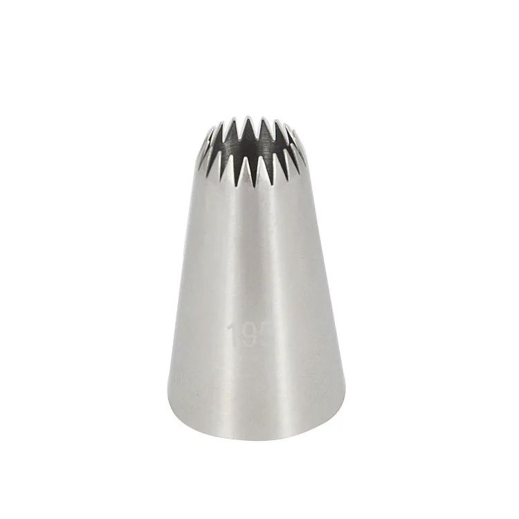 #195 Cake Decorating Pastry Piping Nozzle Icing Tips Bakeware Kitchen Cookies Tools Stainless Steel