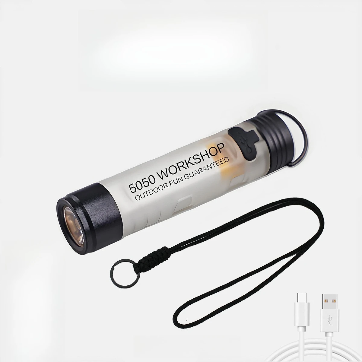 Mini linterna de bolsillo con Clip para llave, luz ambiental LED, batería de larga duración, para uso en exteriores, emergencias y socorro en casos de desastre, 1 ud.