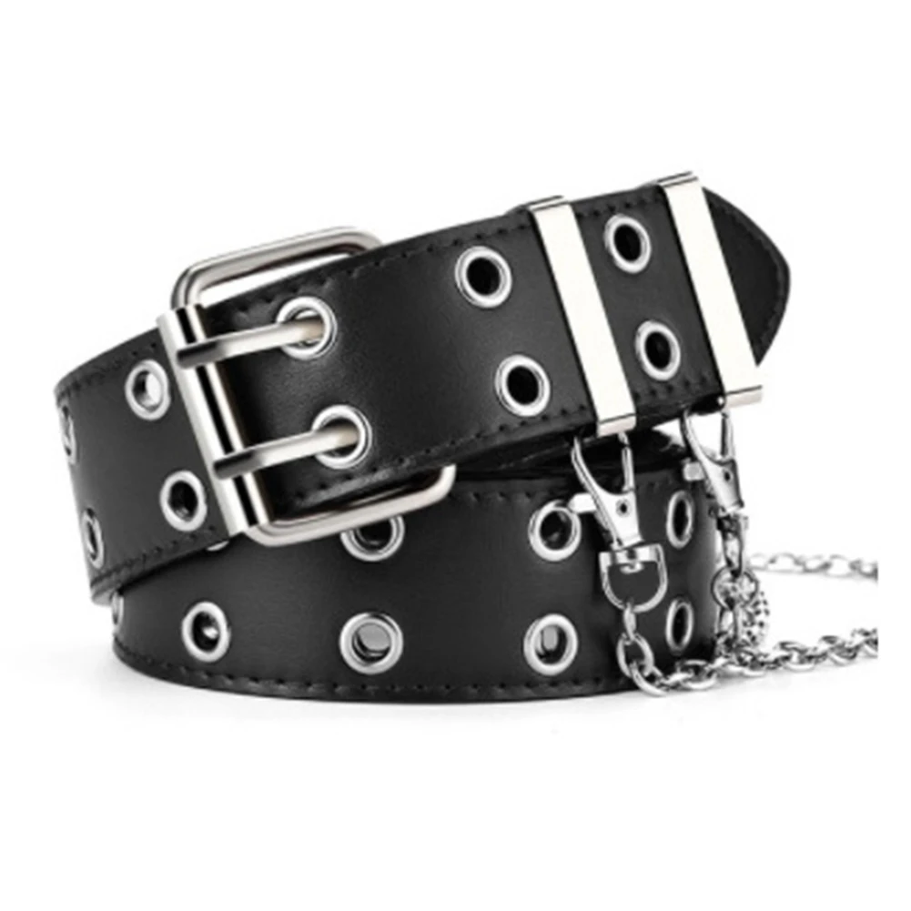 

CGS-Fashion Ladies Belt Chain, Luxury Pin Buckle Jeans Decoration Ladies Retro Decoration Punk