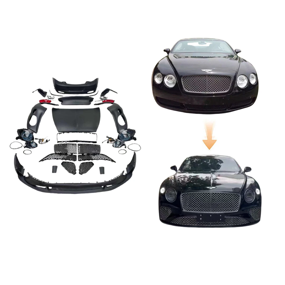 Factory Customize Old To New Body Kit For 2008-2017 Bentley Continental GT Exterior Upgrade 2021 Model Look Facelift Kit
