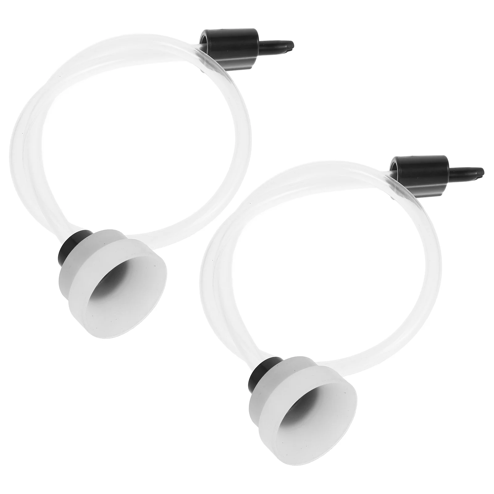 2 Pcs Vacuum Packaging Machine Kitchen Attachment Accessory Hose Flexible Sealer Adapter Replacement Tube Bags