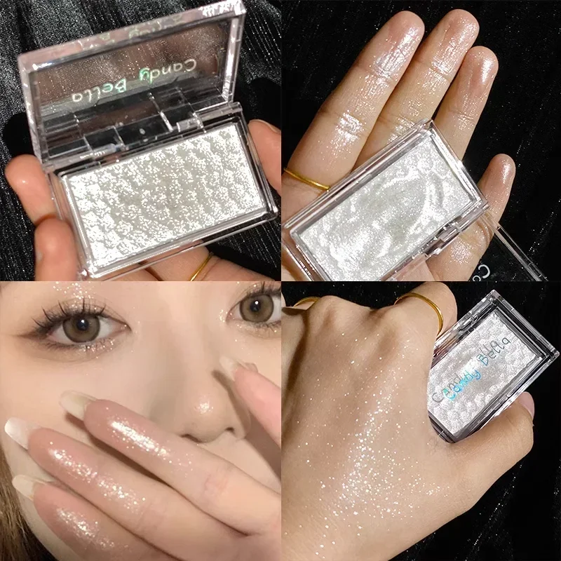 

Water Light Sense Eyeshadow Highlighter Pearlscent Shimmer Brightening Mashed Potato Texture Long-lasting Korea Makeup Cosmetics