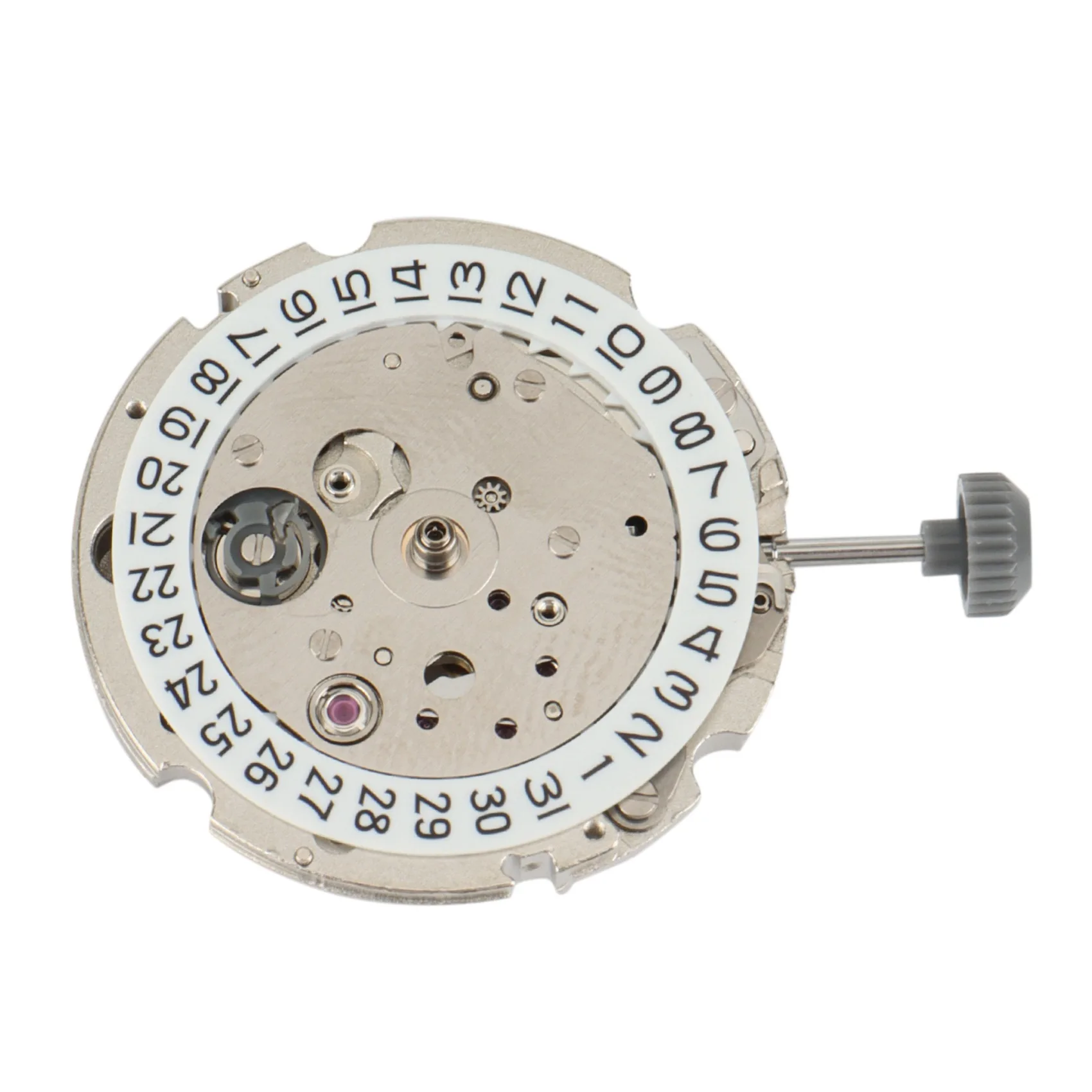 New High Quality Japan 21 Jewels MIYOTA 8215 Watch Movement Black Date Wheel Stainless Steel