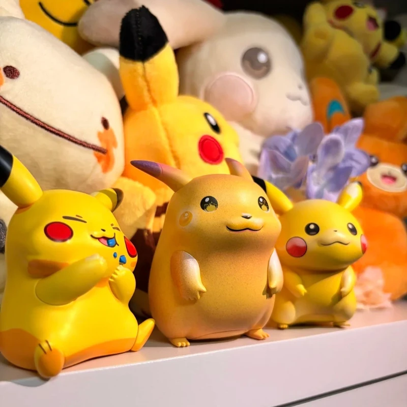 original-pokemon-ptcg-30th-celebration-pikachu-figure-set-simplified-chinese-trading-card-selected-model-collectible-toy-gift