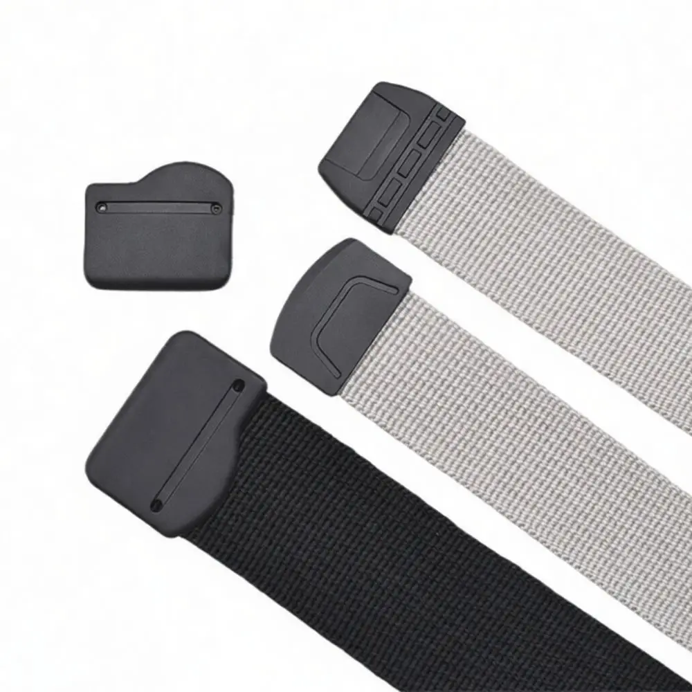Durable PVC Belt Tail Clip Luggage Hardware Component Sewing Helper Minimalist Style Webbing Fastener For Bag Repair Kits