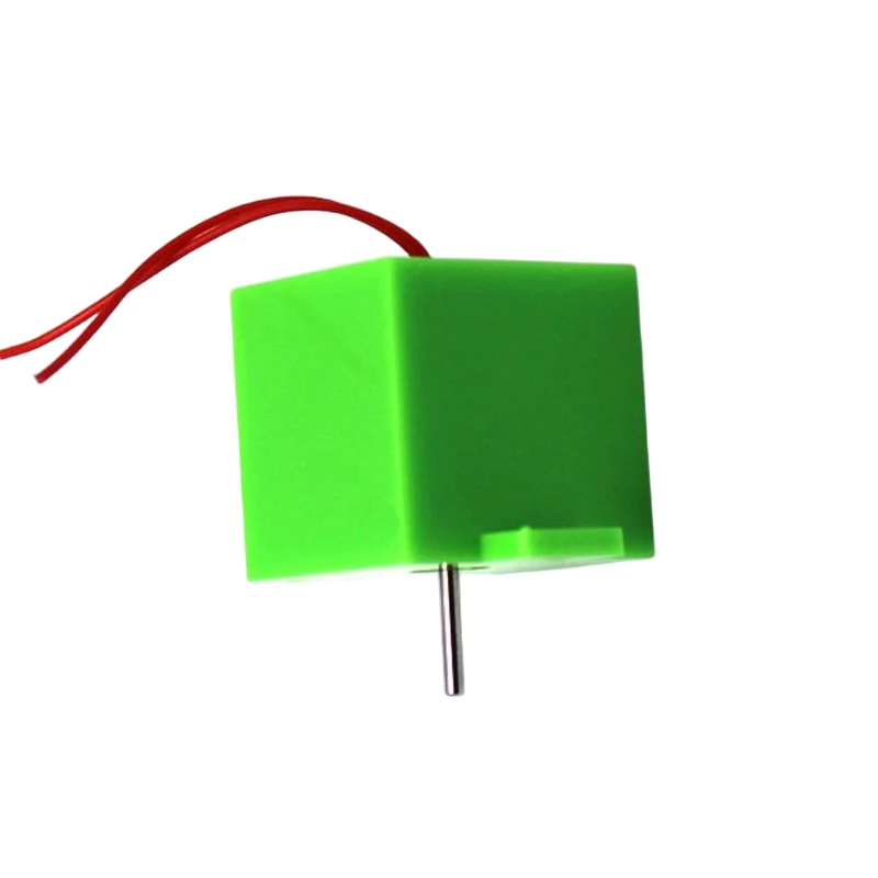 3V Mini Wind DC Generator Motor 1.5mm Shaft DIY Science Experiment Motor Lights LED Handmade Wind Power Model Parts