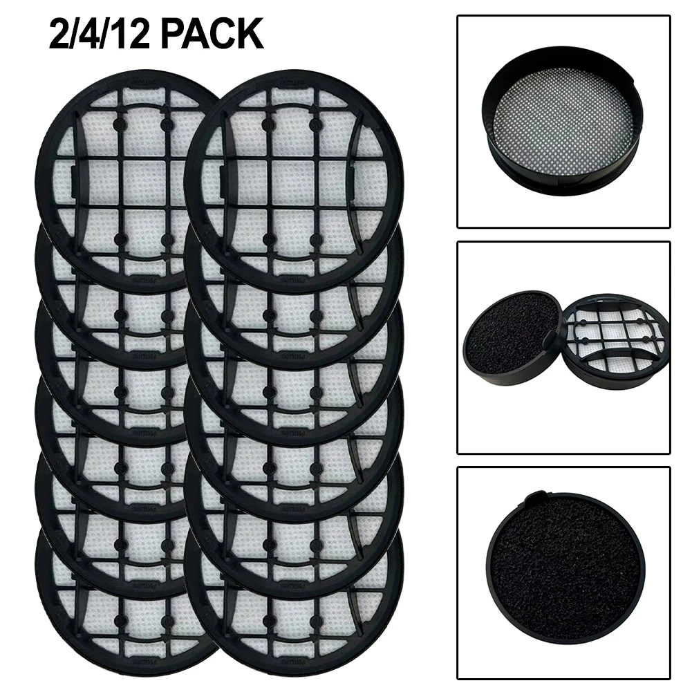 Filter Kit For VC 7000 And 8000 Vacuum XC7053 XC7055 XC7057 XC8055 XC8057 XC8058 Washable Foam Filter And Inlet Filter Set