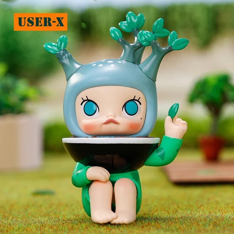 

USER-X Molly Potted Plant Figurine Cute Action Kawaii Animal Toy Figures Doll