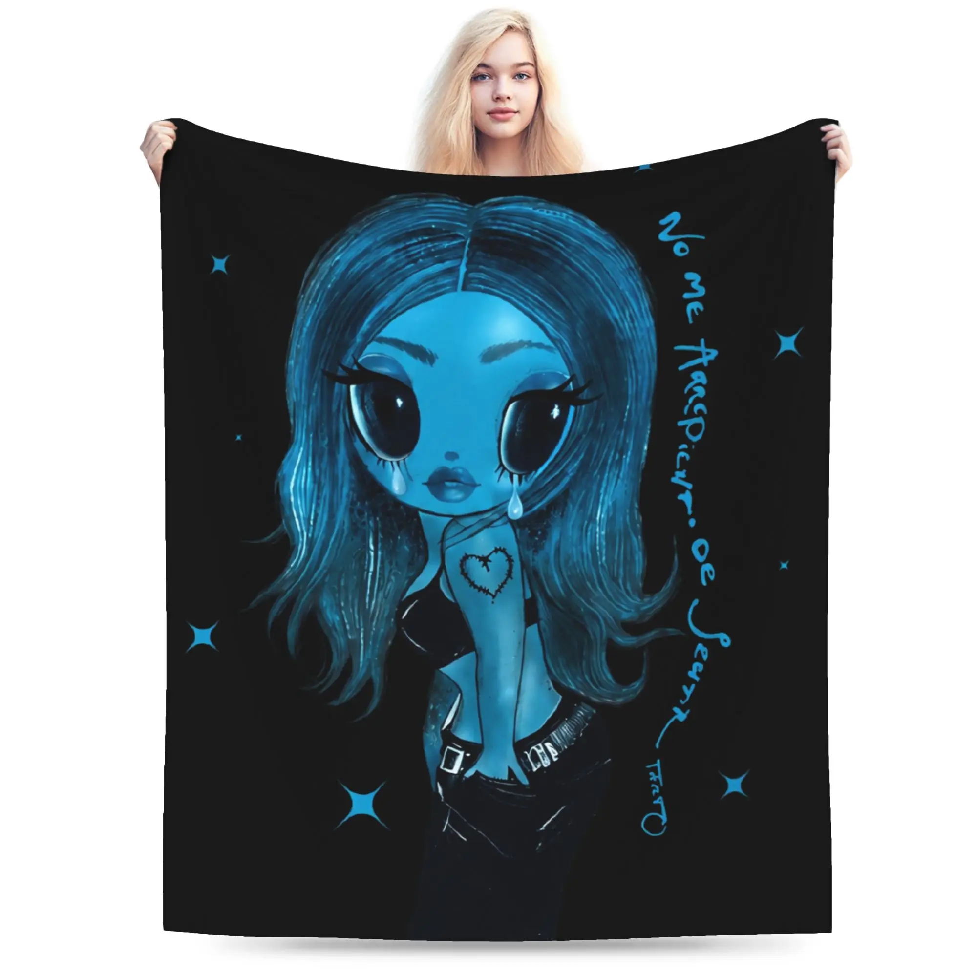 No Me Arrepiento De Sentir Tanto Karols G NMADST  Blankets Soft Flannel Cute Gifts  Throw Blanket Bedspreads