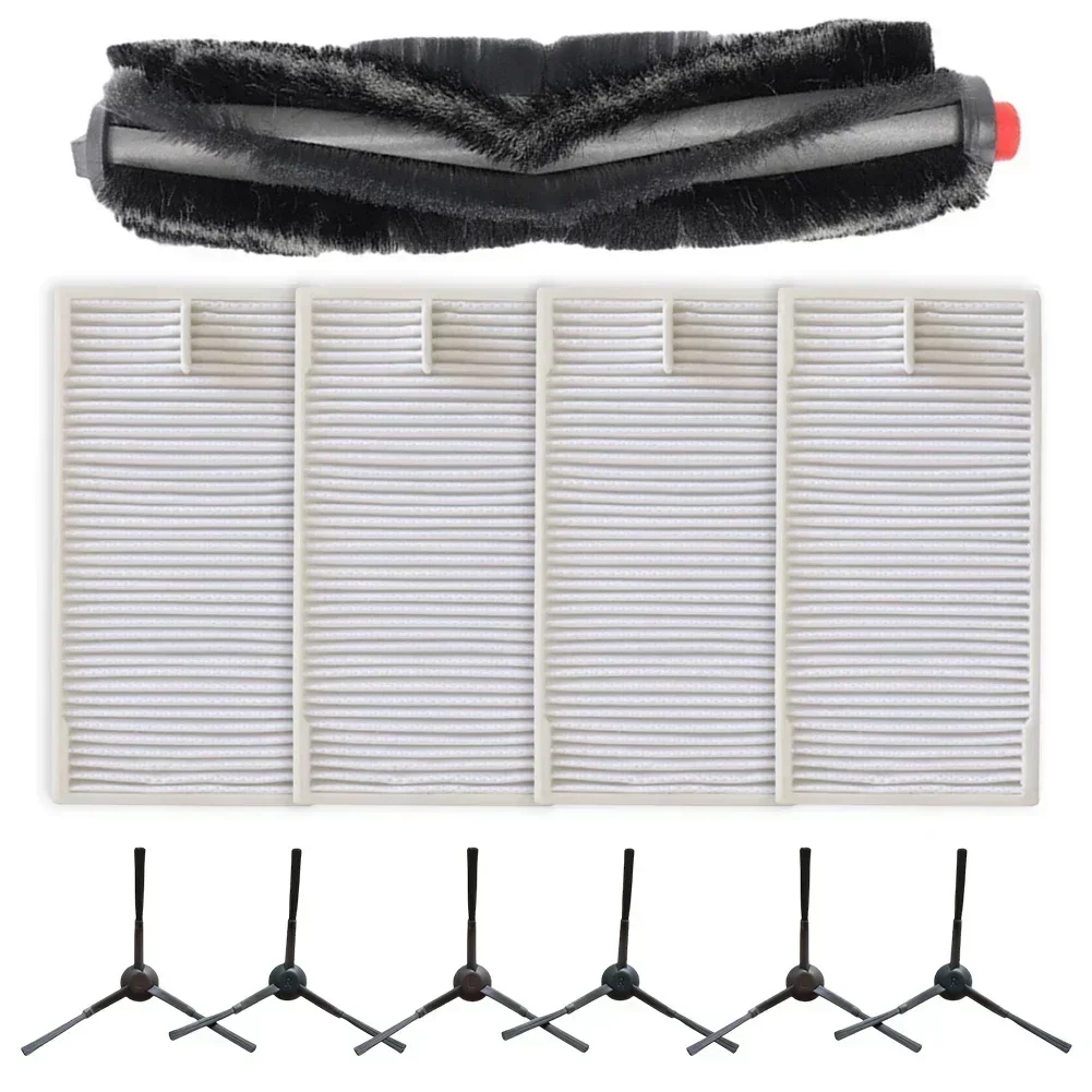 Upgrade Your Cleaning Game Replacement Main Brush Filter Side Brushes Compatible with For Eureka NER600 Vacuum Cleaner