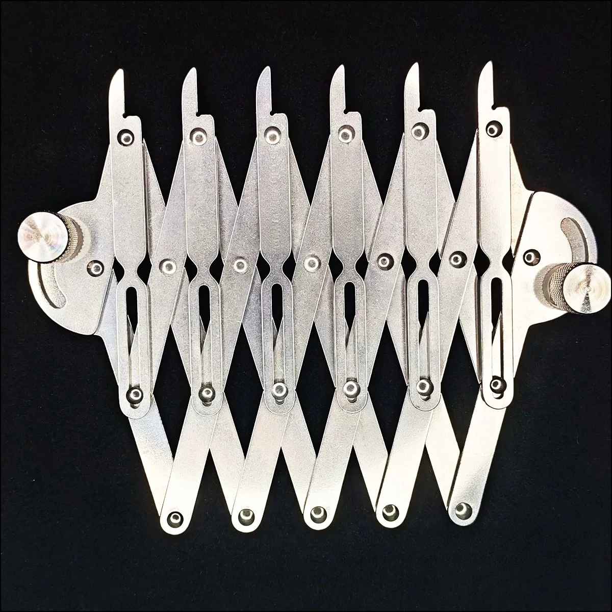 Equal Measure Woodworking Tenon Processing Solid Wood Dovetail Tenon Head Line Drawing Template Woodworking Tools