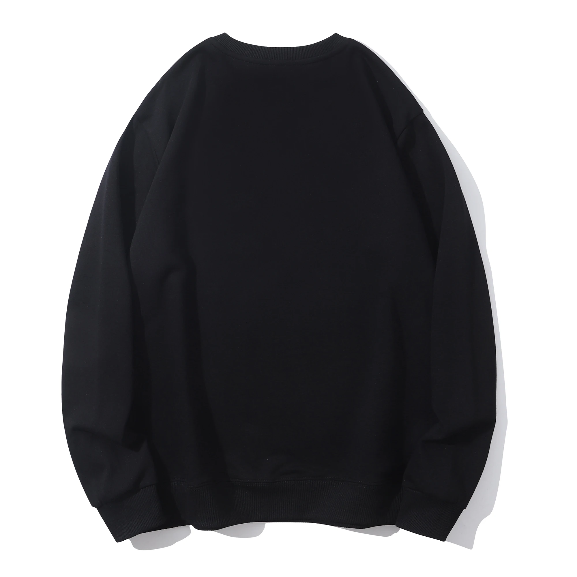 Men's Crew Neck Sweatshirt Thick Loose Fit Soft Basic Pullover Sweatshir Moisture Wicking & Breathable S-3XL