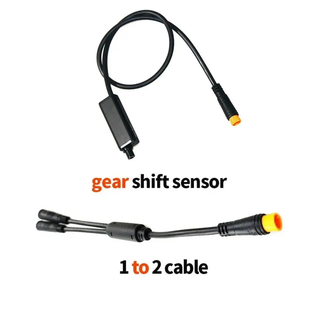 BAFANG Motor Cable Brake Sensor Gear Shift Sensor 1T4 1T2 Cable USB Programming speed sensor Thumb Throttle 250W Sticker BBSHD