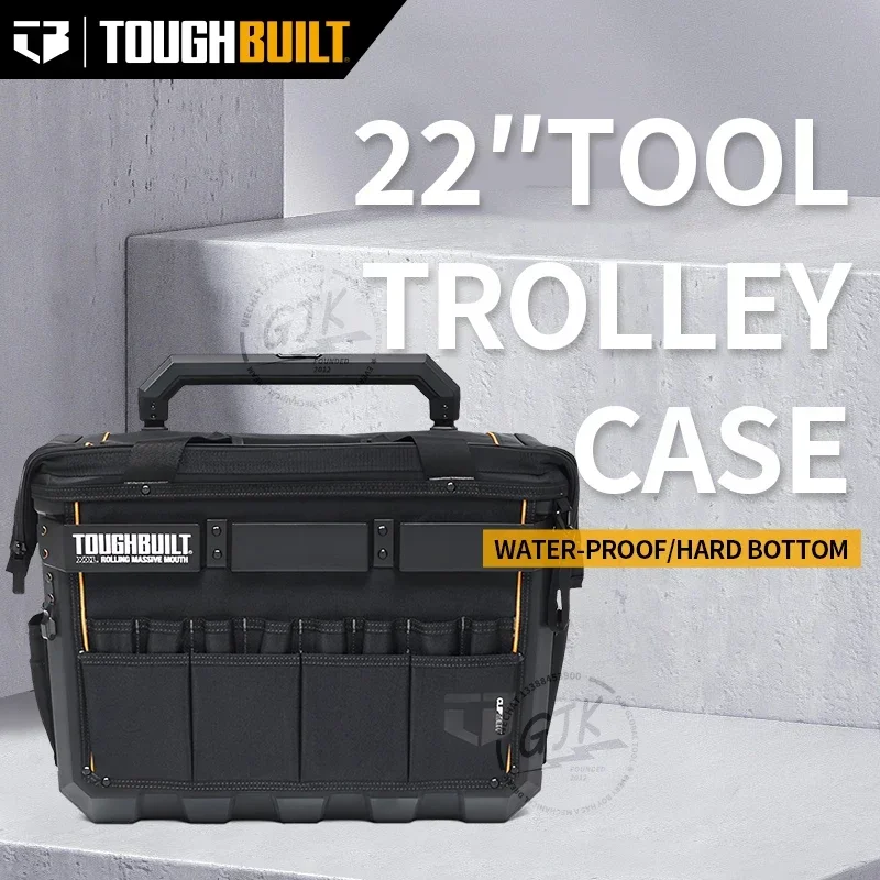 TB-CT-61-22 TOUGHBUILT  XX-Large Rolling Massive Mouth Bag Multi-functional Waterproof Push-pull Toolkit