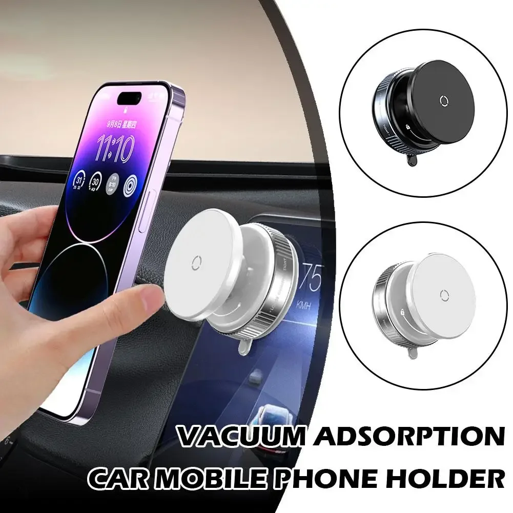 X97 Universal Phone Swivel Holder for Magsafe Vacuum Magnetic Suction Cup Phone Holder 360° Roating Swivel Stand Suction Cup