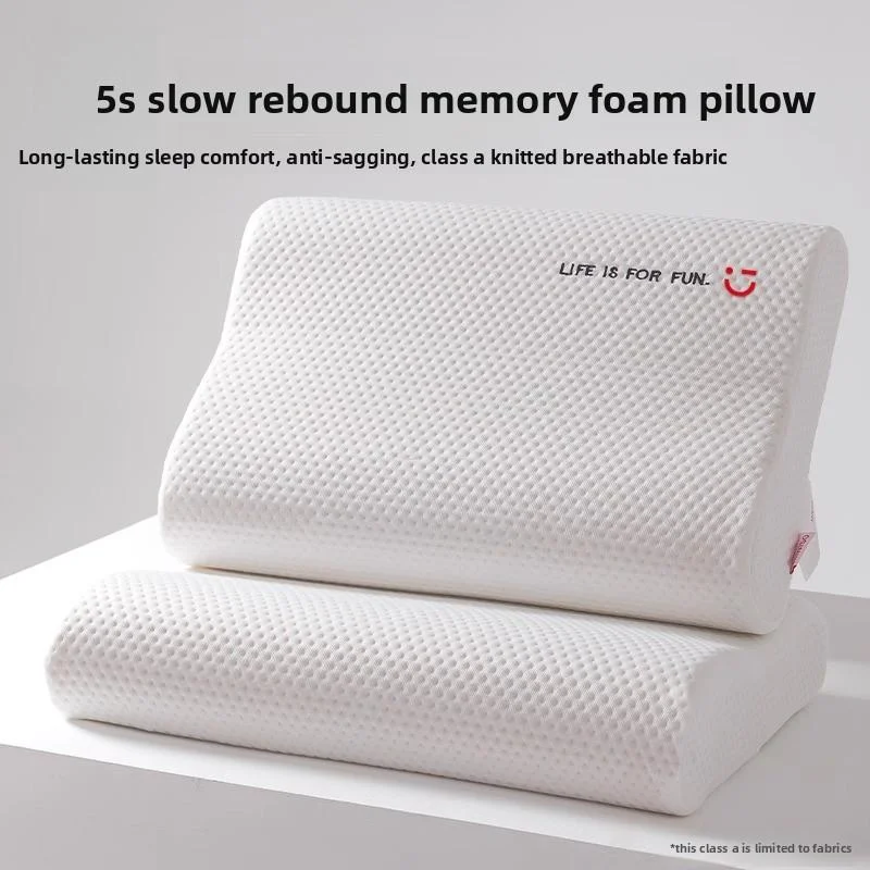 Nackenkissen aus Memory-Schaum zur Linderung von Nackenschmerzen, ergonomisches Kontur-Nackenstützkissen, Anti-Durchhängen und waschbarer Bezug