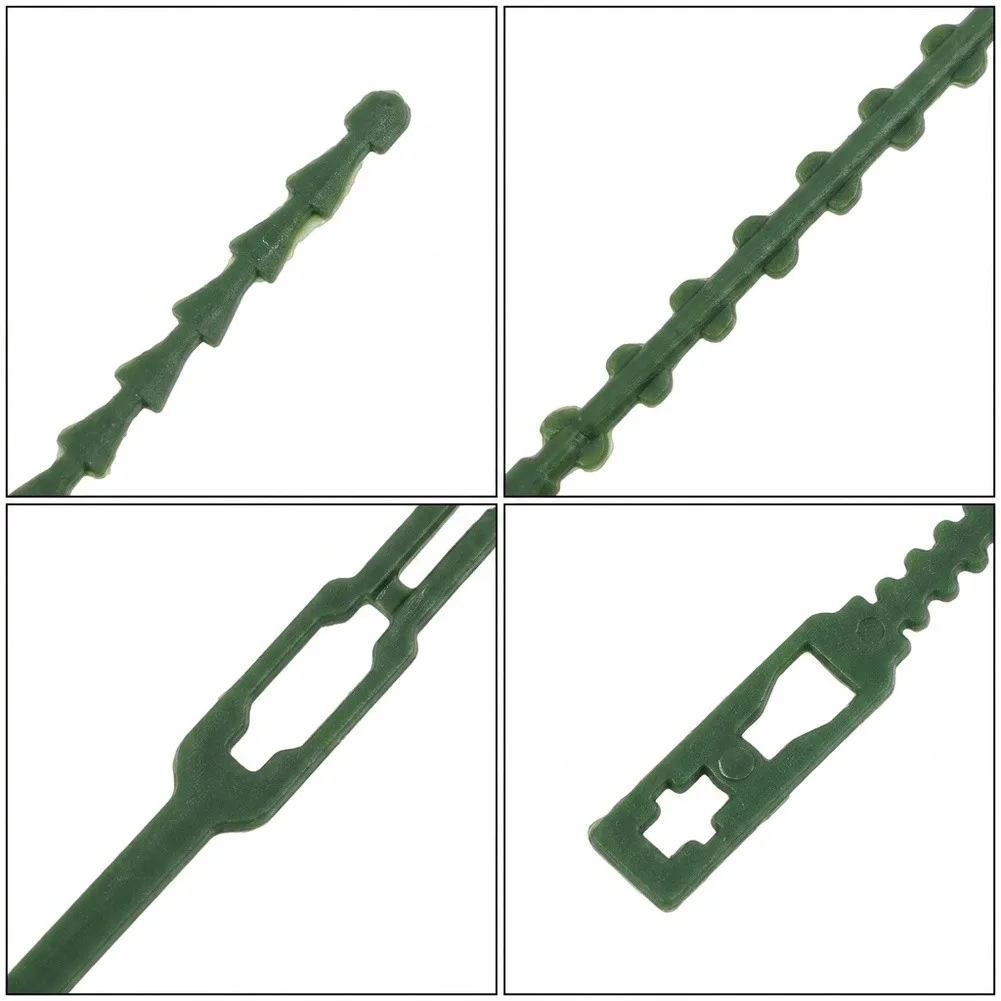 Twist Straps for Plants 200PCS with Integrated Elasticity and Plastic Encased Core for Gentle Yet Firm Horticultural Binding