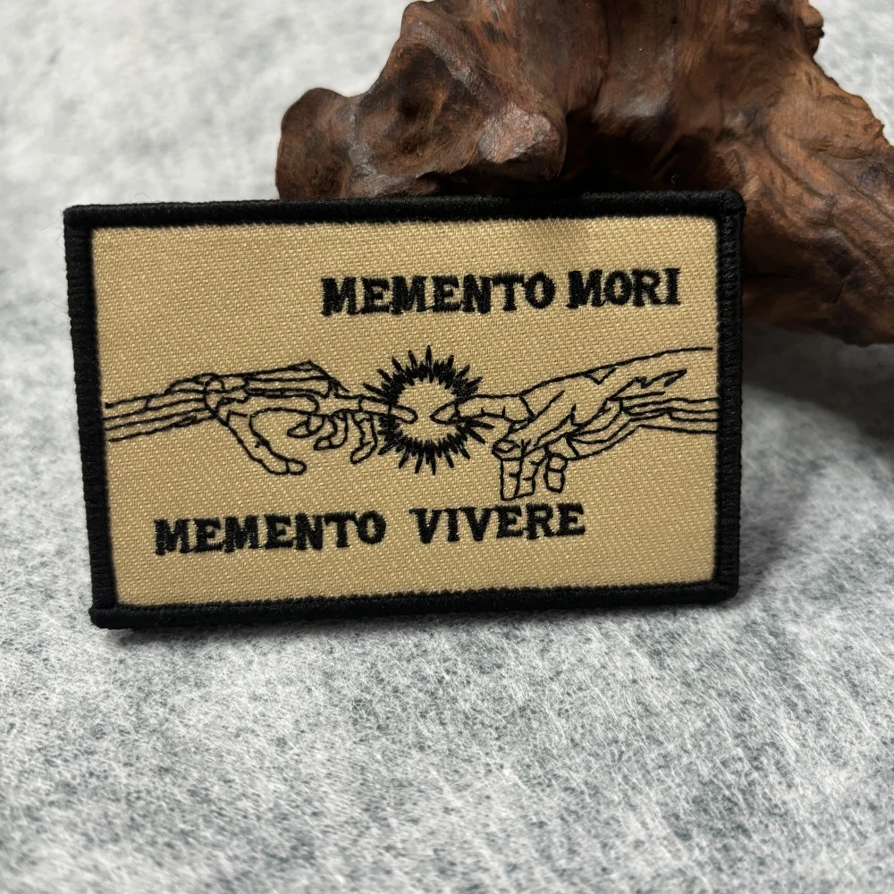 تذكار موري التصحيح التكتيكي تذكار فيفير بقع التطريز لحقيبة الظهر هوك وحلقة شارة المعنويات العسكرية شارة قبعة ملصقات