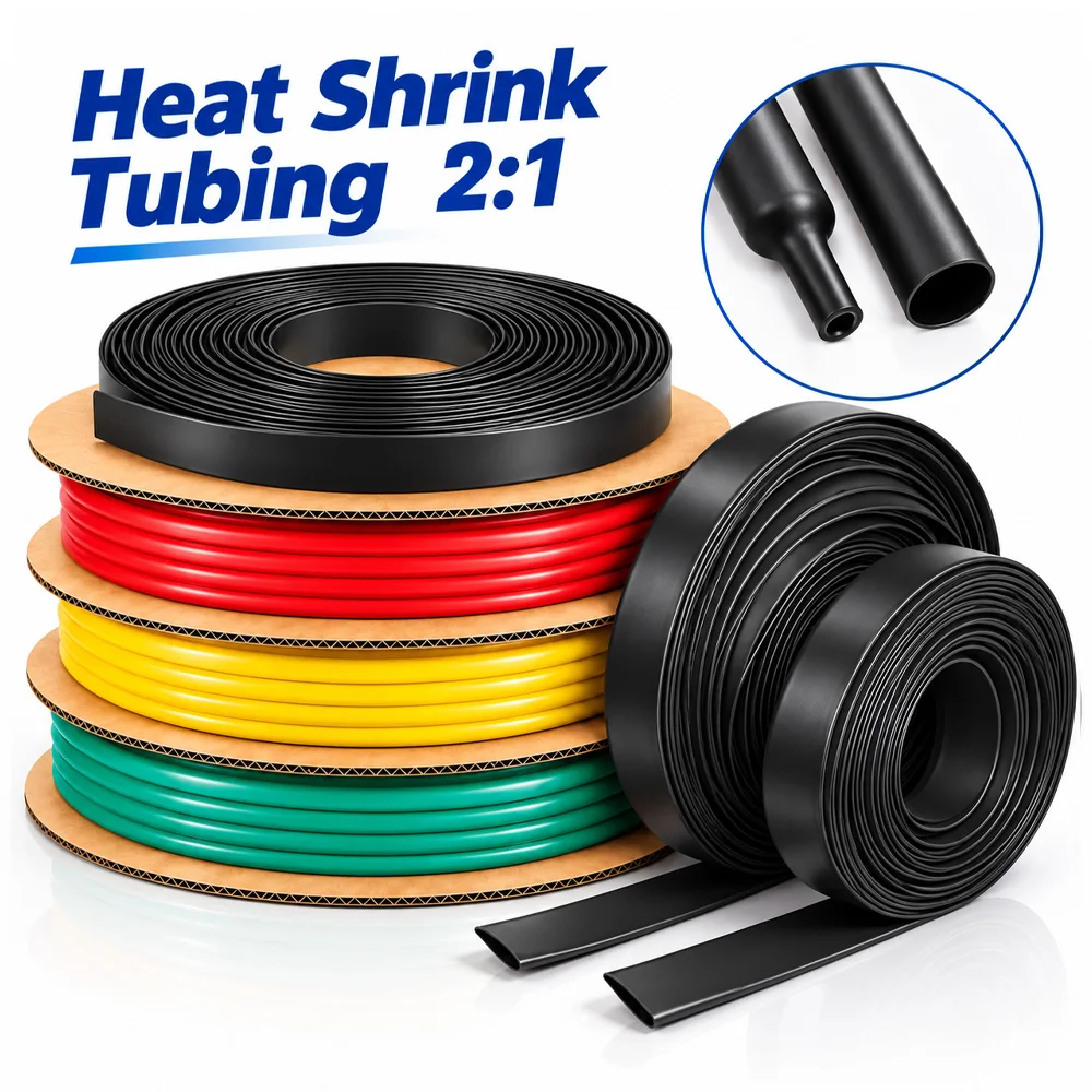 2:1 Heat Shrink Tubing Marine Grade Electrical Insulation Tube for Wire Cable Protection and Repair