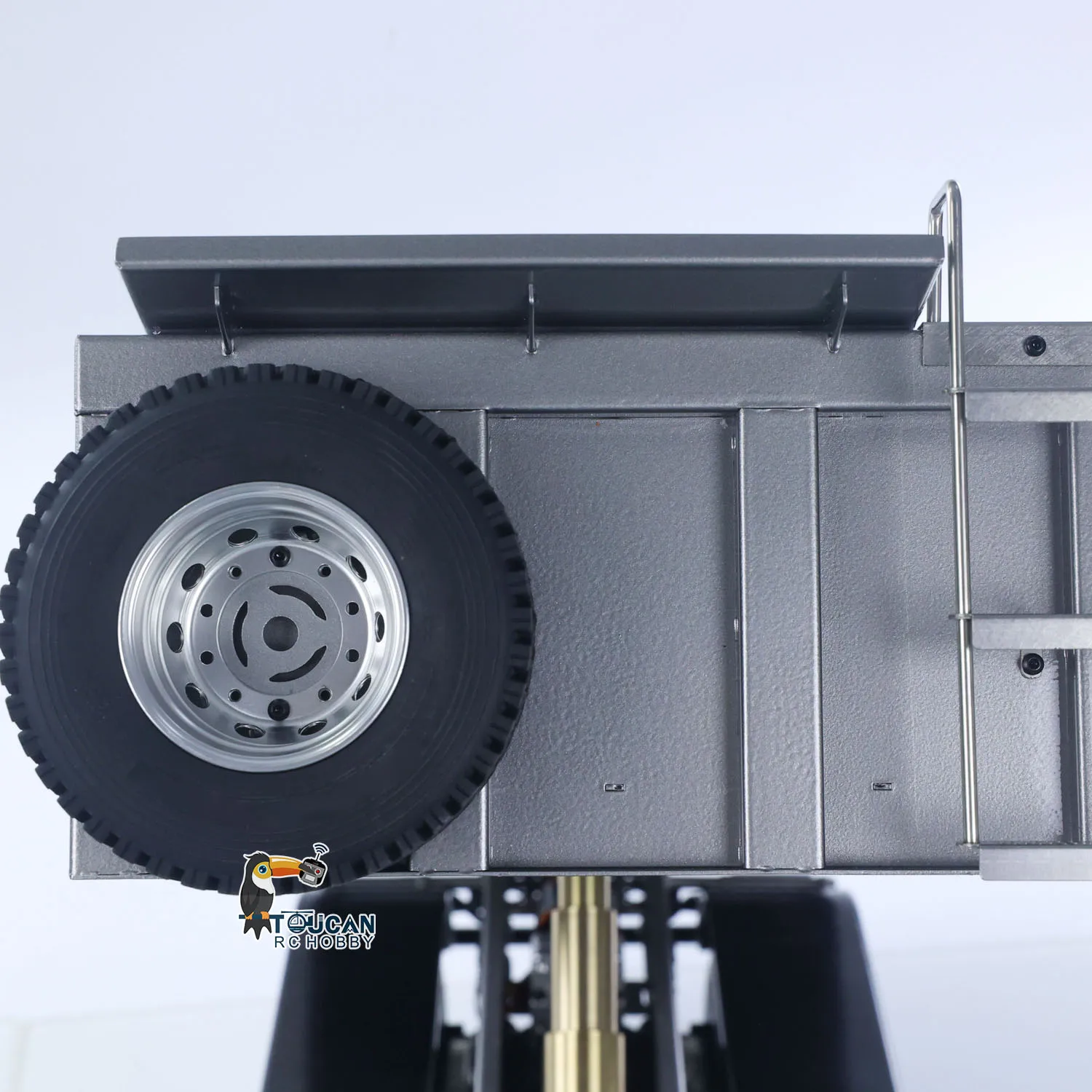 

RC Hydraulic Dump Truck Toy 1/14 3363 8*8 2Speed Remote Control Tipper Hobbywing 1060 ESC Flowing Water Light Flysky ST8 Car