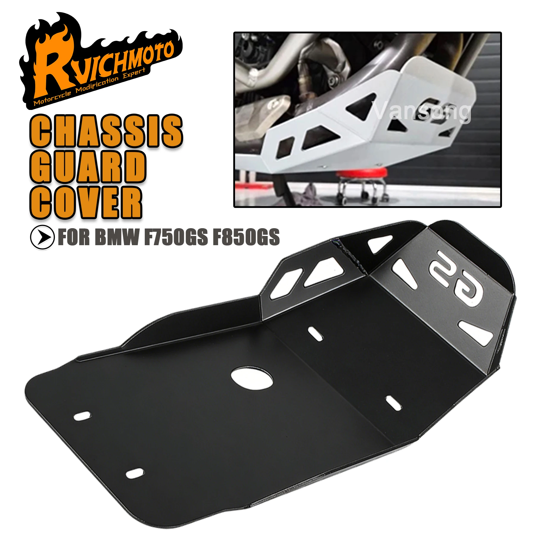 

F 750 850 GS 750GS 850GS Motorcycle Engine Chassis Skid Plate Guard Protector Cover For BMW F750GS F850GS Lower Bottom Guard