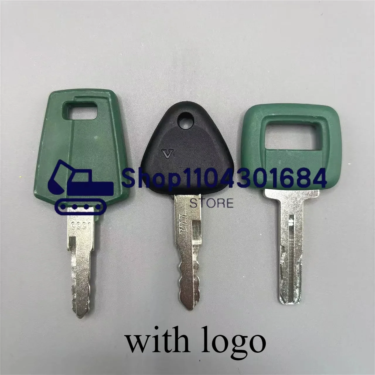 

3 шт. ключи, набор ключей для тяжелого оборудования//наборы ключей зажигания для строительных клавиш для колесного погрузчика экскаватора Vol-vo 11039228 777 C001