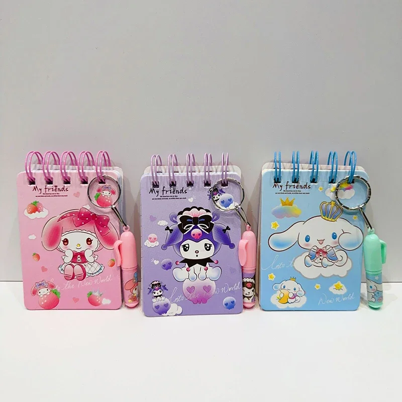 Блокнот Sanrio Allpoint Pen Set Melody Kuromi Cinnamoroll, 12 шт.