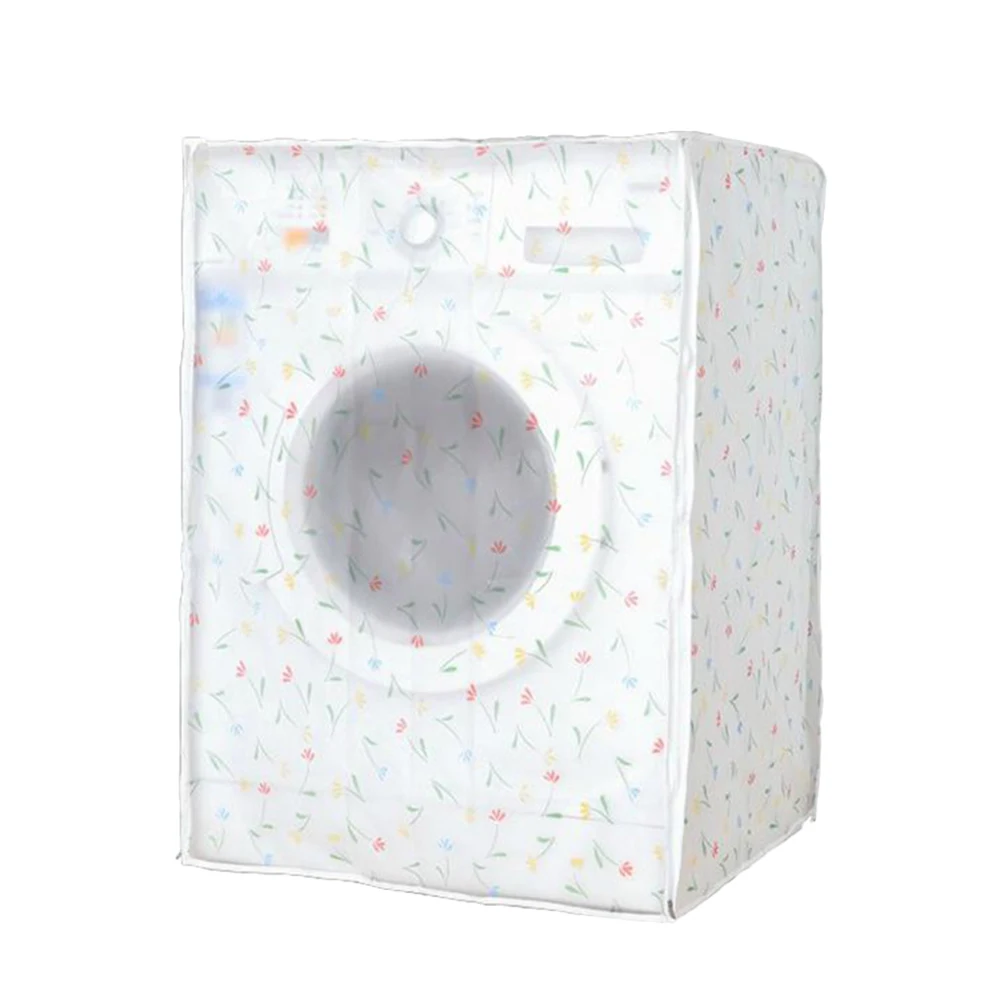 

Washing Machine Cover 60X55X82Cm Premium Peva Waterproof Dust Proof Slim Fit For Home Washing Machine Case Clothes Dryer