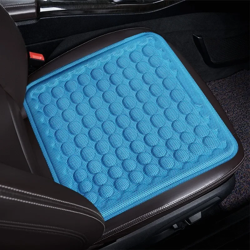 Car Cushion Summer Seat Breathable Four Seasons Ventilated Seat Cushion 3D Gel Seat Honeycomb Cooling Cushion Car Accessories