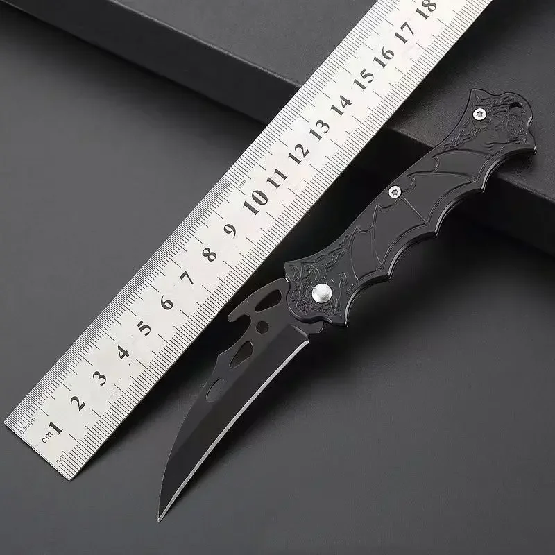 Folding Knife Keychain Portable Camping Hunting Hiking Survival Knife Open Express Fruit Knife Sharp Outdoor Pocket Knife