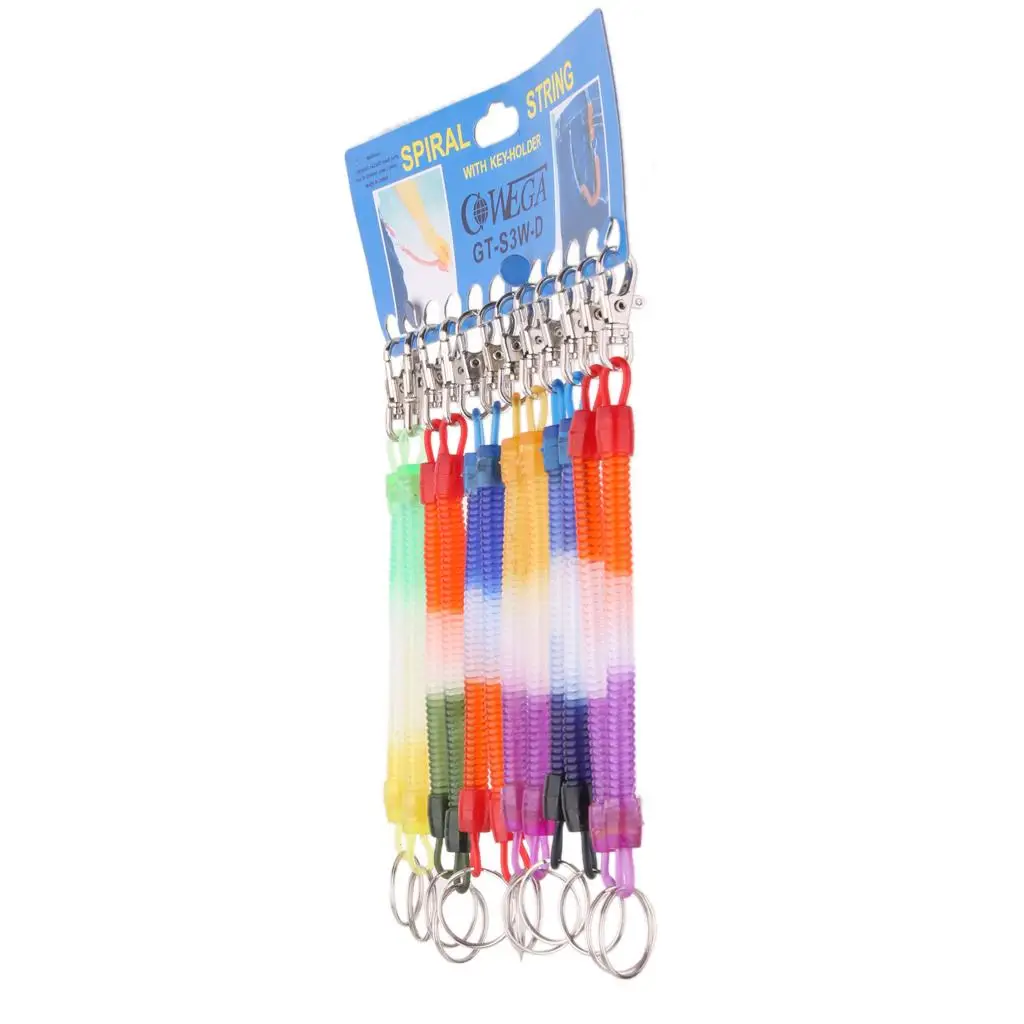 The Ultimate Guide to the 12x Keyring Spiral Plastic Key Chain Stretchy String Key Clip Holder – Real-World Use After 6 Months of Daily Carry