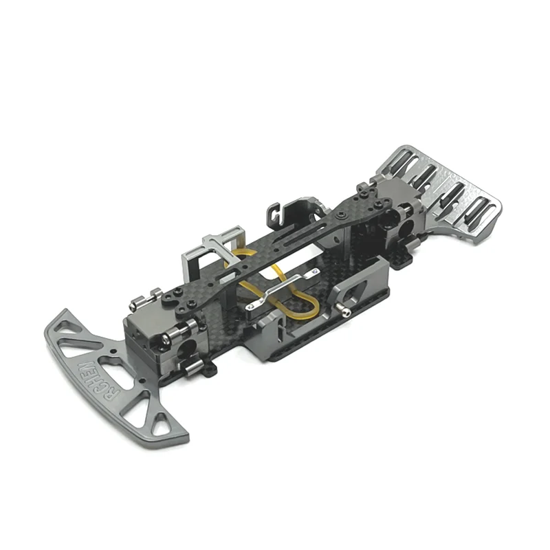 A elevação do metal modificou a distância entre eixos 98mm-102mm do quadro para wltoys 1/28 284131 peças do carro de k969 k979 k989 k999 rc