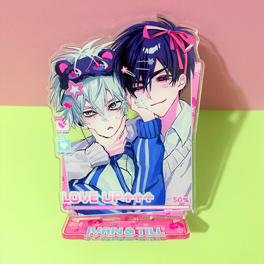 Anime Alien Stagee Cosplay Acrylic Stand Ivan Till Cute Character Display Standee Desk Decor Cosplay Props