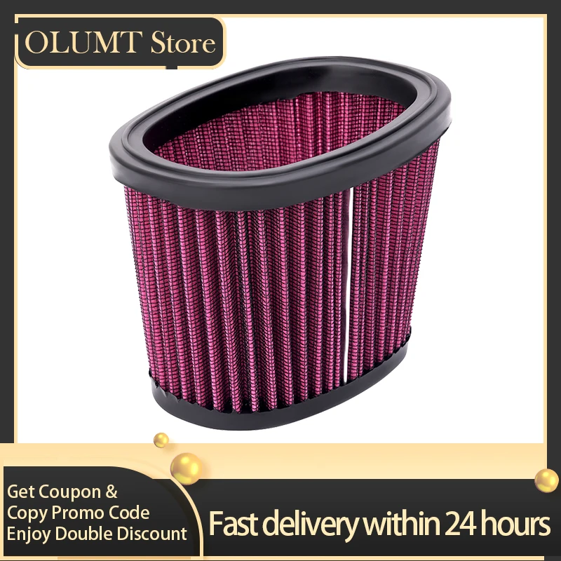 

Road Passion Motorcycle Accessories Air Filter Intake Cleaner For Harley Cruiser Softail Touring Trike M8 29400405