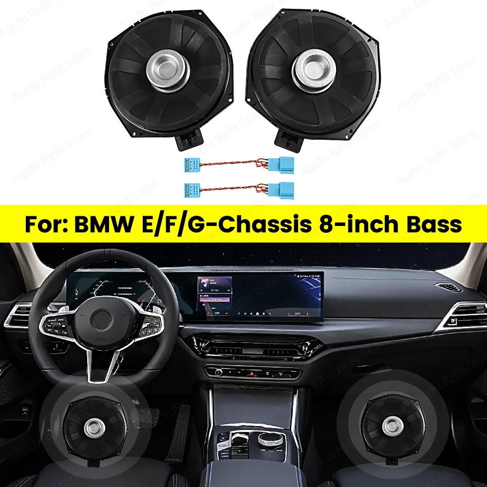 

Auchi HK Bass Speaker For BMW F10 F34 F30 F20 F25 G30 G20 G05 G11 F22 5 Series Horn loudspeaker 8 inch Car Tweeter Subwoofer