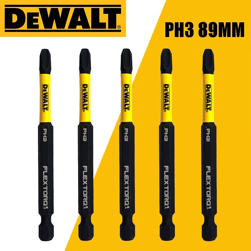 DEWALT DWA3PH3IRB 89MM Impact Type Bit High Hardness High Hardness Carpentry Open Hole Rapid Steel Tool Accessories Cross Bits