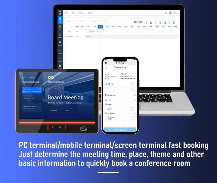 Reservation System Meeting Room Android Linux Poe Tablet Wall Mounted Meeting Tablet with Play Android PC