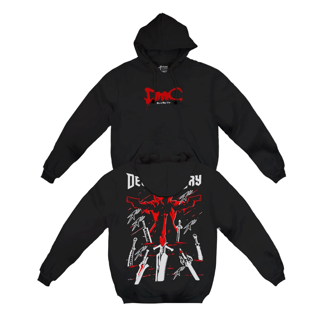 Classic Game Devil May Cry Print Hoody Autumn Winter Thick Warm Oversized Men Women Pullover Long Sleeves Casual Sweatshirt Coat