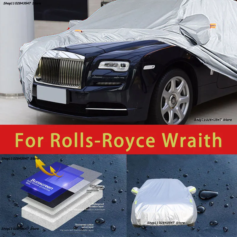 

For Rolls Royce Wraith Car protective cover, sun protection, cooling protection, car clothing, car paint protection auto