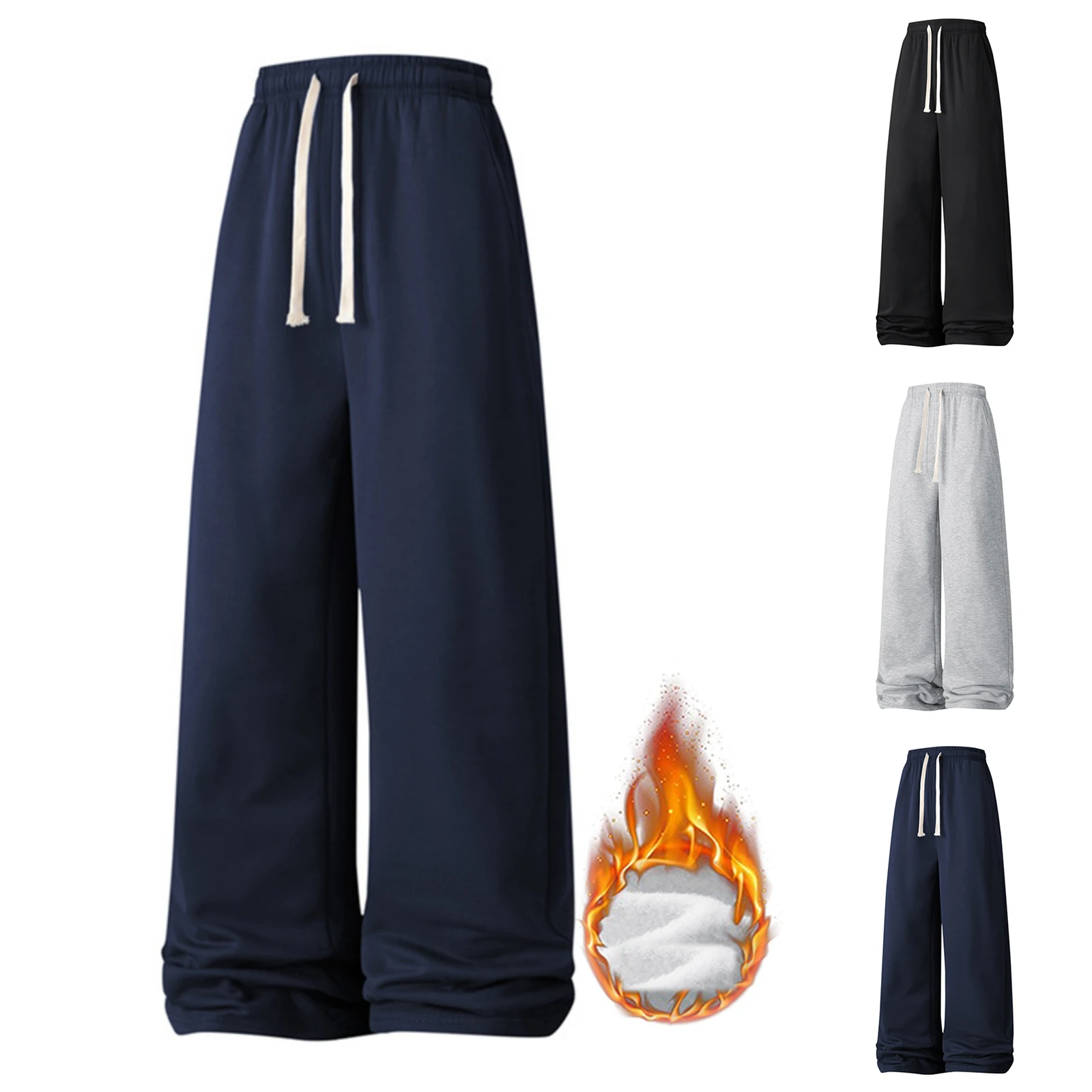 

Мужские спортивные брюки, дышащие свободные джоггеры с эластичной резинкой на талии и шнурком, повседневная повседневная легкая уличная одежда, походные брюки, брюки