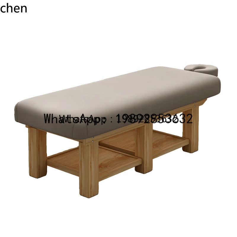 YFY  Solid wood multi-function bed spa club special beauty bed physiotherapy bed massage body