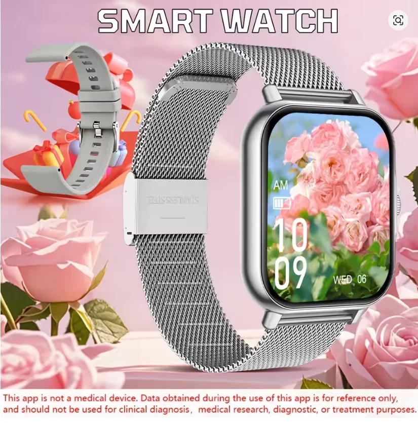 Smartwatch Sports Watches For Women - Reloj Inteligente, Pantalla Táctil Completa para