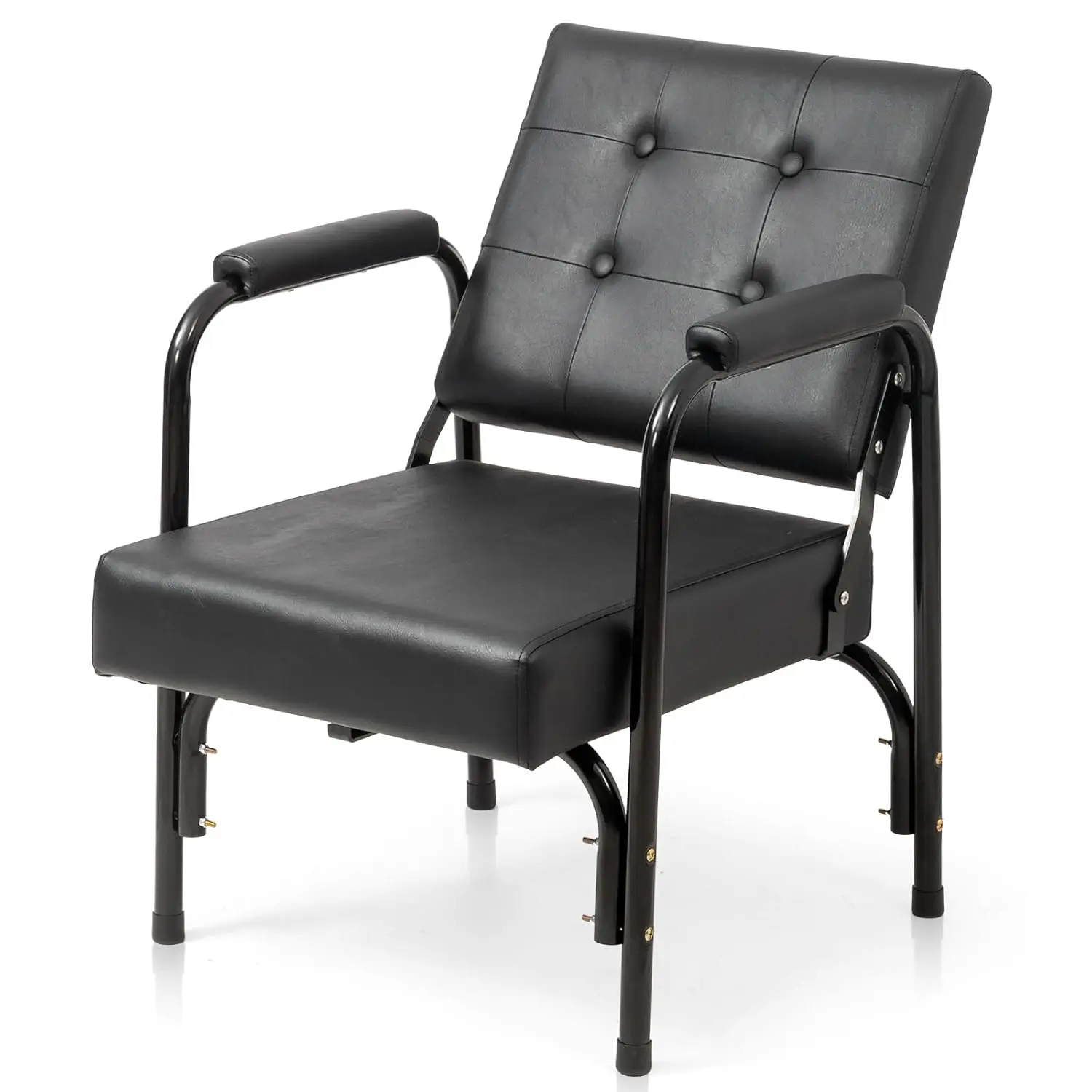 

Автоматически регулируемое кресло для мытья головы с откидной спинкой, усиленное, для спа-салонов, парикмахерских, тату-салонов, черное, на заказ