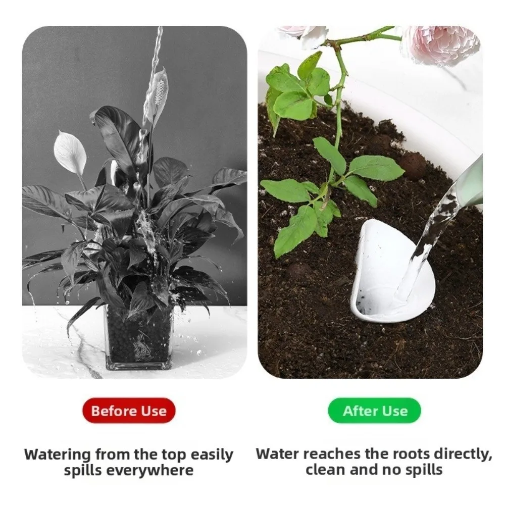 

10PCS Breathable Conical Watering Device Root Aeration Prevent Soil Loss Soil Aeration Device Multi-Hole Prevent Root Rot