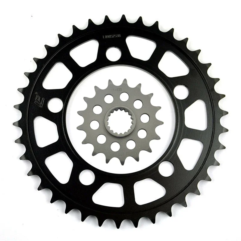 

LOPOR CNC 17T/38T Front Rear Motorcycle Sprocket For 1190 RC8 2010-2011 R 2011-2015 Track 2011-2013 Duck 990 Superduck 2005-2012