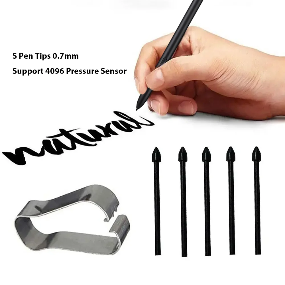 Stylus Pen Tip For Samsung Galaxy Tab S7 FE S8+ S8 S9 S23 Nibs Samsung Tablet Pencil Nib Wear Resistant Replaceable Stylus Tip